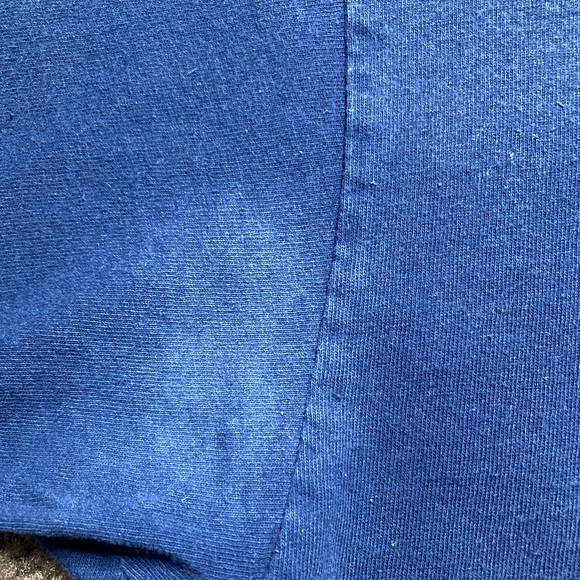 ☀️ Chicago Bears NFL Football Chicago Flag Tee Mens L Navy  Fruit of the Loom - Picture 4 of 5